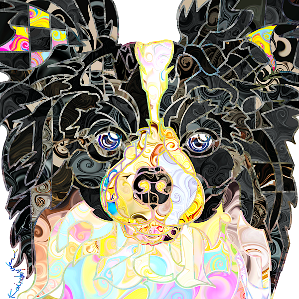 【一点物】デジタルアート Kai Nobuyuki 動物 マーブル模様 HOME | KAI NOBUYUKI ART GALLERY